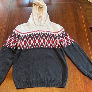 Like new Old Navy boys hooded sweater